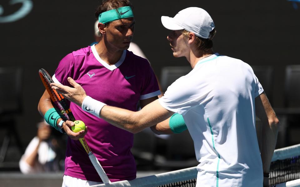 Australian Open: Rafael Nadal in slow-play row as Denis Shapovalov accuses umpire of being 'corrupt' during fiery clash - GETTY IMAGES