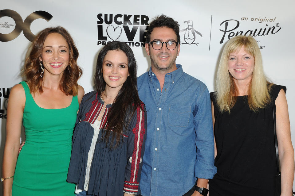 <p>Former "O.C." stars Autumn Reeser (Taylor Townsend) and Rachel Bilson (Summer Roberts) staged a mini reunion with the show's writers Josh Schwartz and Stephanie Savage at a performance of "The Unauthorized O.C. Musical" in L.A. on Aug. 30, 2015. It was perfect.&nbsp;</p>