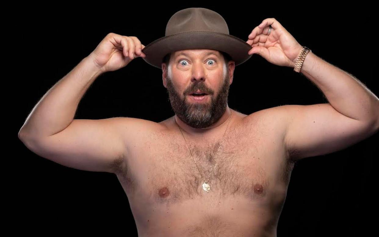 You can leave your hat on: Shirtless party-animal comic Bert Kreischer brings his "Fully Loaded" tour to AutoZone Park.