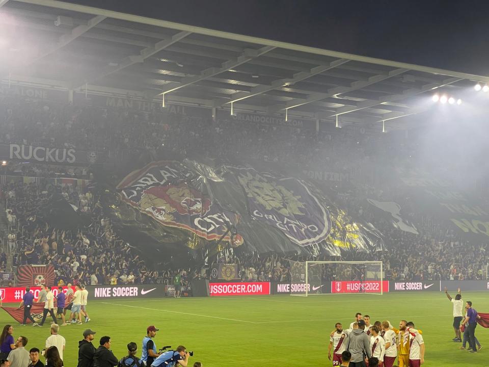 Orlando City plays in the Lamar Hunt U.S. Open Cup.