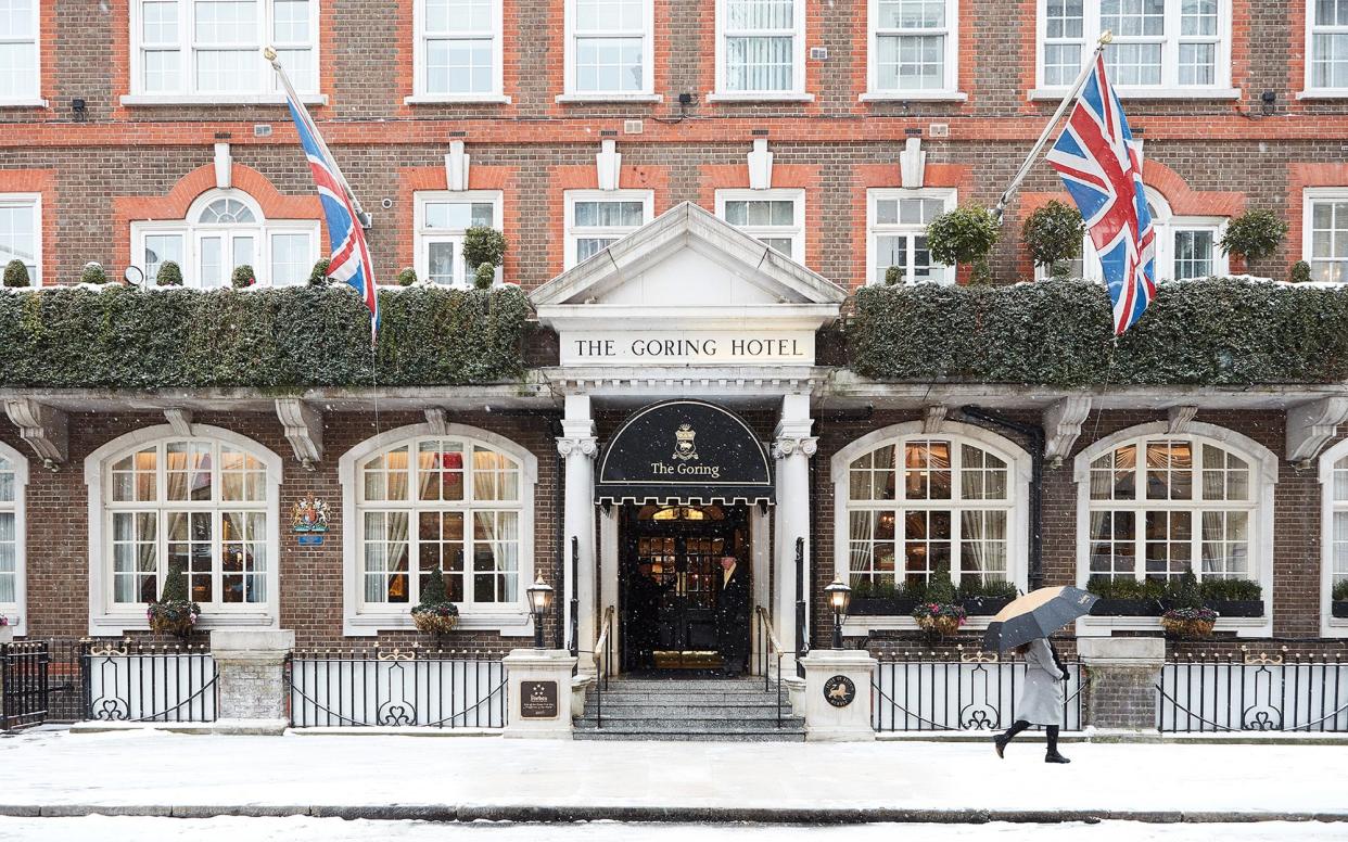 The Goring is magical during the festive season