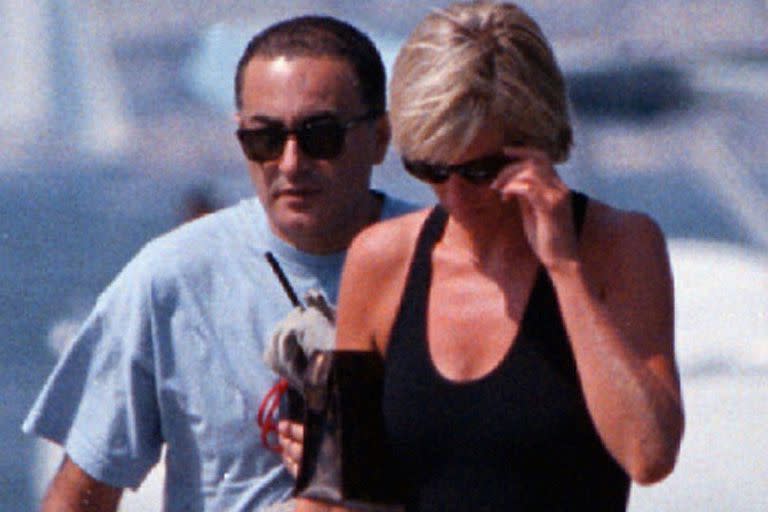 Pocos meses atrás, Lady Di y Dodi Al Fayed habían comenzado su relación