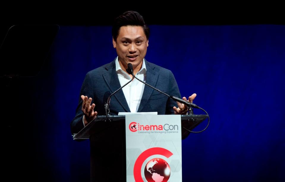 Jon M Chu, director of movies including 2018 hit Crazy Rich Asians, had been due to give a commencement speech (AFP via Getty Images)