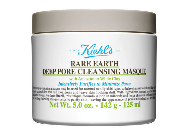 Dull Skin: Kiehl's Rare Earth Deep Pore Minimizing Cleansing Clay Mask