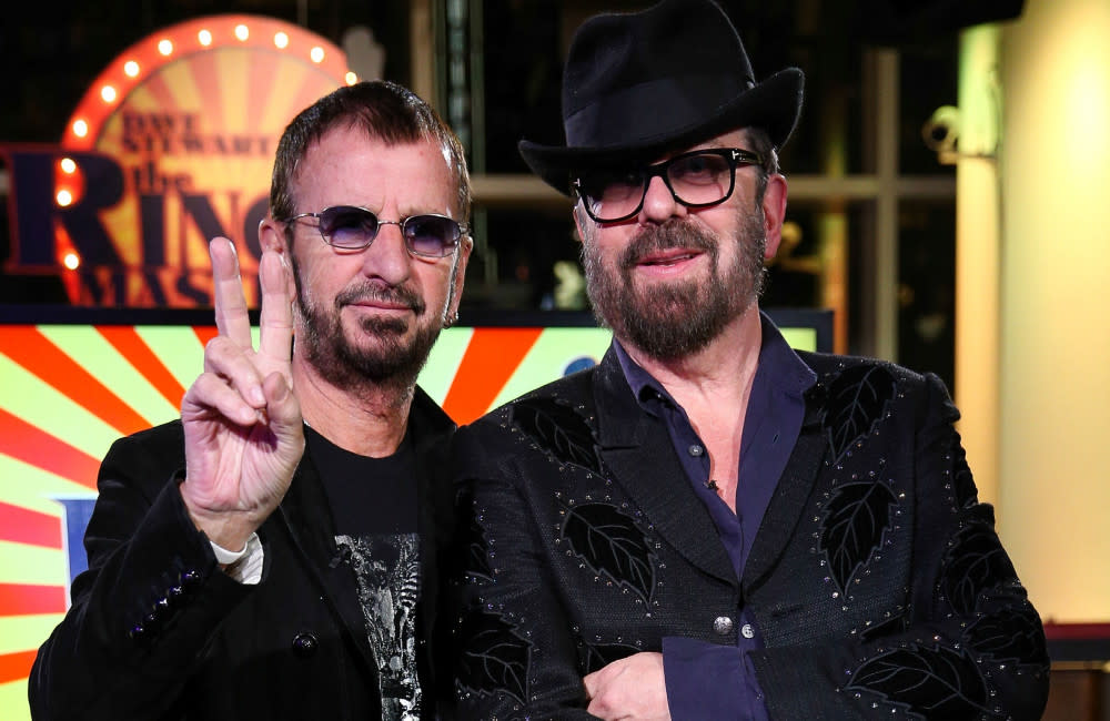 Dave Stewart on getting to work with Sir Ringo Starr credit:Bang Showbiz