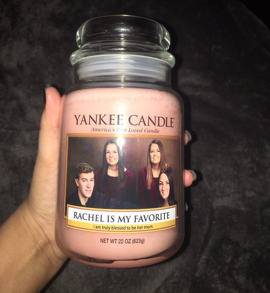 This Yankee candle