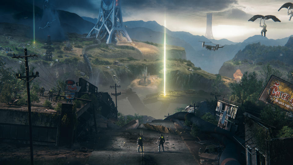 Promotional screenshot of Exoborne