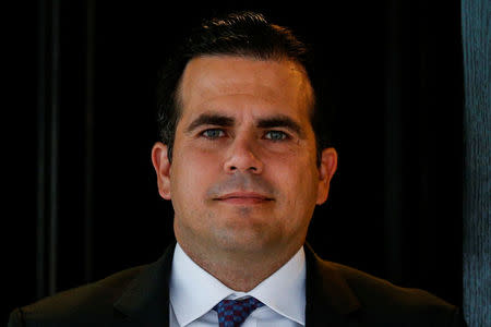 Puerto Rico Governor Ricardo Rossello poses in New York City, U.S., November 2, 2017. REUTERS/Brendan McDermid