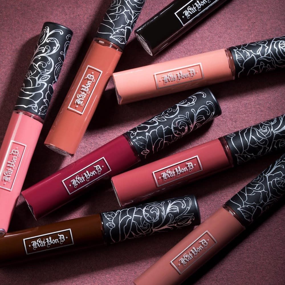 Kat Von D Beauty’s new mini lipstick set has every lip color you’ll need for fall