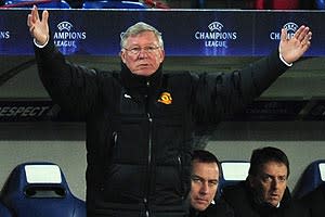 Manager Sir Alex Ferguson failed to find a way to get his team going after falling behind early