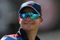 FILE PHOTO: Steve Smith plays during his game at the GT20 Cricket Tournament in King City, Ontario, Canada, June 28, 2018. REUTERS/Carlo Allegri