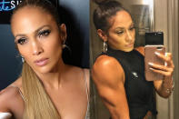 <p>Jennifer Lopez a trouvé son sosie. Une jeune femme culturiste, surnommée « Jay from Houston » sur Instagram, fait actuellement le buzz à cause de sa ressemblance avec la star.<br>Cette inconnue a même fait la Une d’un journal au Luxembourg.<br>Crédit photo : Getty Images/Instagram @jayfromHouston </p>