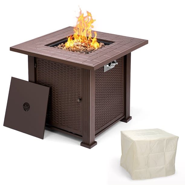 SinglyFire 28-Inch Propane Fire Pit Table