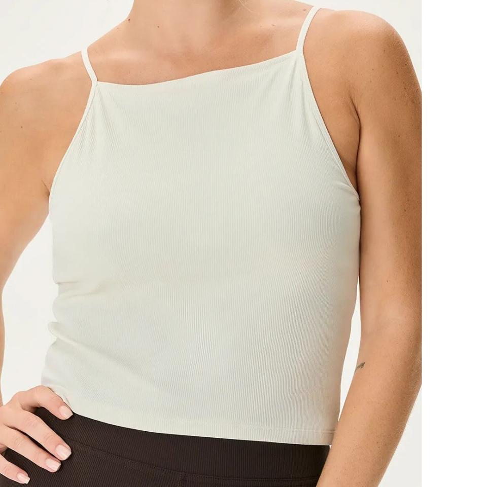 <p><a href="https://go.redirectingat.com?id=74968X1596630&url=https%3A%2F%2Fwww.outdoorvoices.com%2Fproducts%2Fw-superformtm-rib-high-neck-cami&sref=https%3A%2F%2Fwww.womansday.com%2Fstyle%2Fg46020510%2Fbest-workout-tops%2F" rel="nofollow noopener" target="_blank" data-ylk="slk:Shop Now;elm:context_link;itc:0;sec:content-canvas" class="link ">Shop Now</a></p><p>SuperForm™ Rib High Neck Cami</p><p>outdoorvoices.com</p><p>$58.00</p><span class="copyright">Outdoor Voices</span>