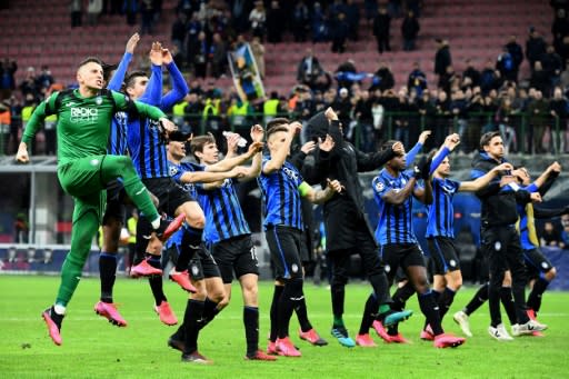 Euphoria as Atalanta close in on the Champions League quarter-finals