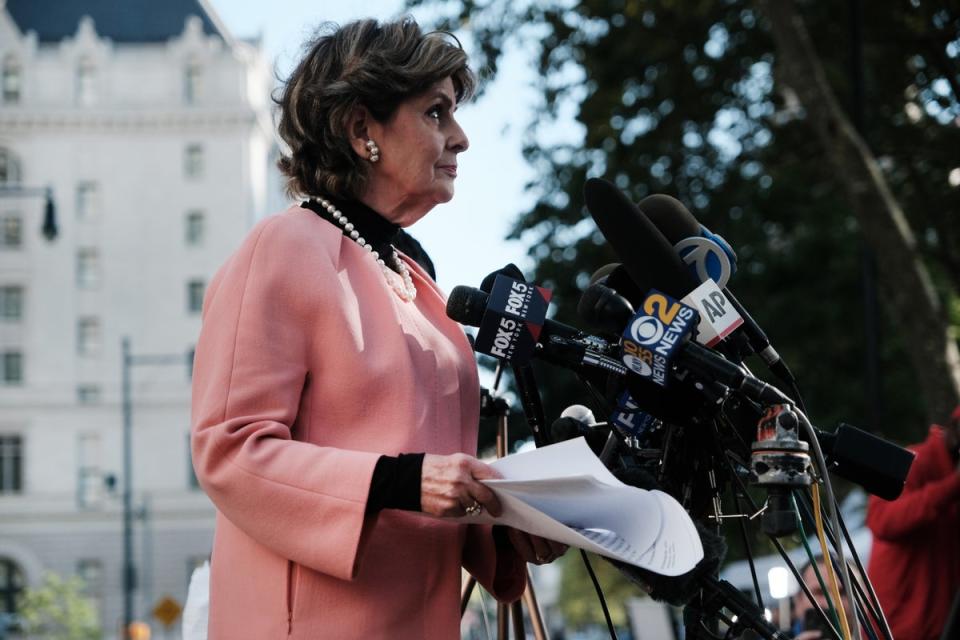 Lawyer Gloria Allred represented many of Kelly’s accusers in his first trial (Getty Images)