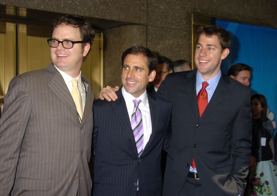 John Krasinski and Steve Carell Reunite After Years