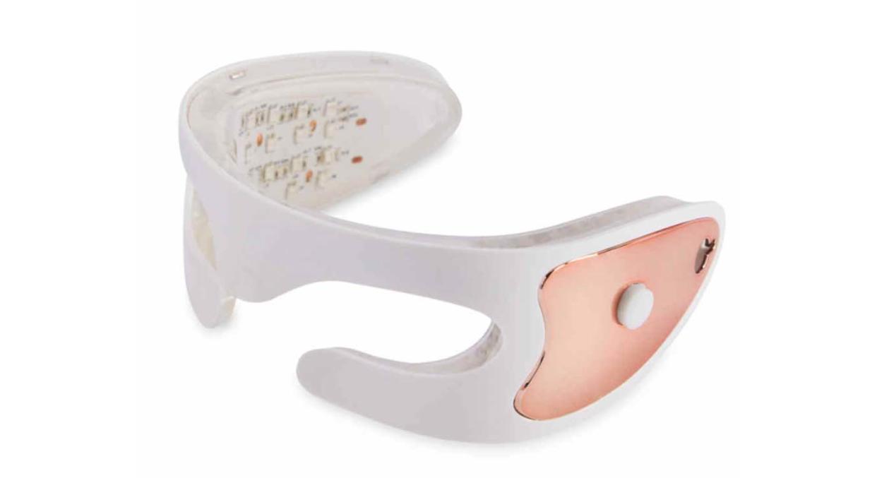 Solas LED White & Rose Gold Eye Mask