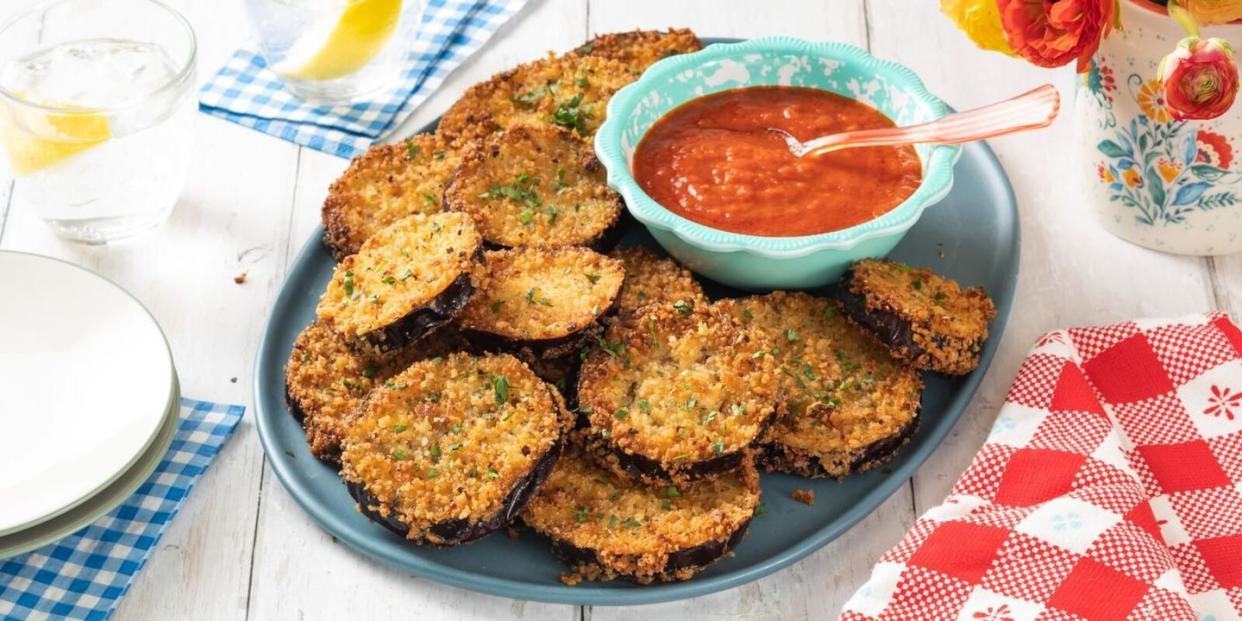 memorial day appetizers fried eggplant