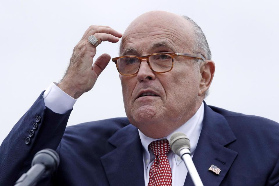 Rudy Giuliani, attorney for President Donald Trump, has been subpoenaed by the House Intelligence Committee: AP