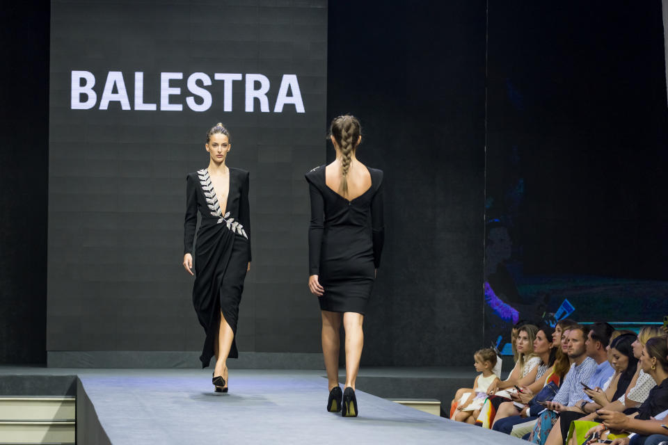 Balestra showed its fall 2022 collection on the runway in Montenegro. - Credit: Zoran Radonjic