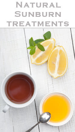 Simple Ingredients Such As Honey, Lemon & Tea Can Help Soothe Skin