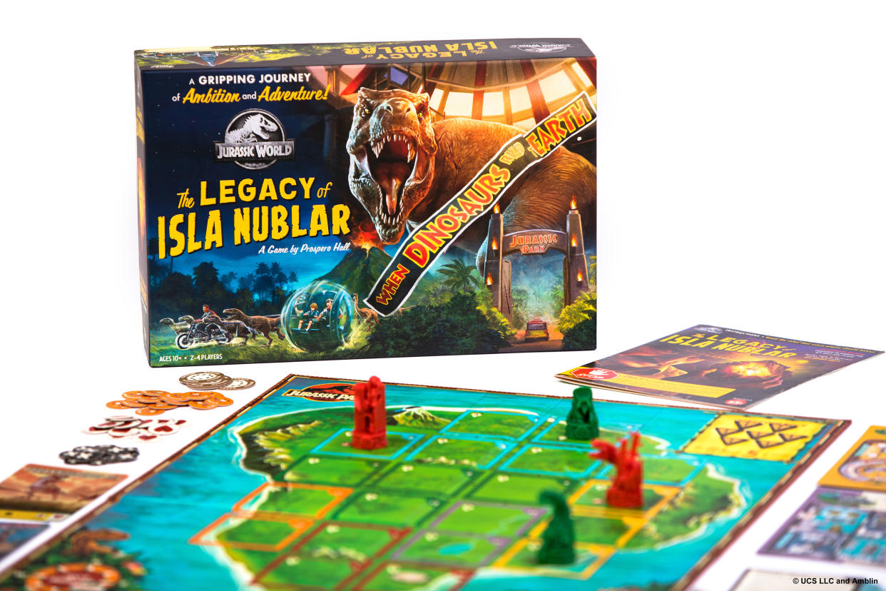 Life finds a way in Funko's 'Jurassic World: The Legacy of Isla Nublar' (Photo: Funko Games)