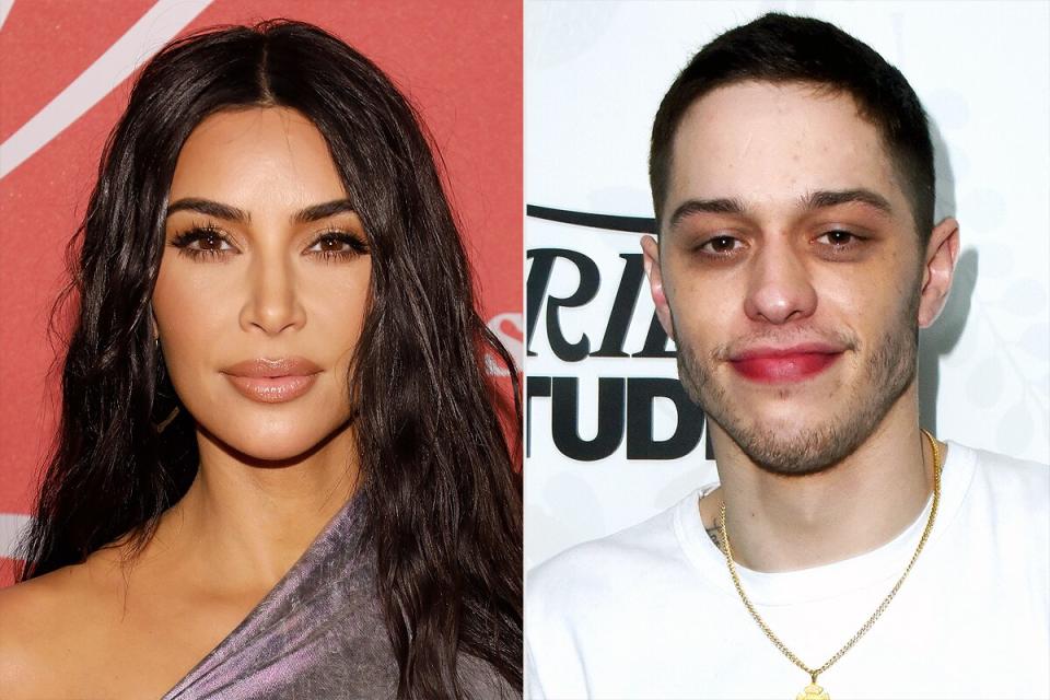 kim kardashian; pete davidson