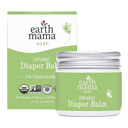 <p><strong>Earth Mama</strong></p><p>amazon.com</p><p><strong>$11.69</strong></p><p>Soothe your baby's bottom during a diaper rash episode with this balm. This organic, plant-based cream is made with herbs and oils that help moisturize while protecting raw skin. This product can also be used for other skin irritations like eczema, not just for diaper rashes. </p><p><strong>Key Ingredients</strong>: organic olive fruit oil, organic shea butter, organic beeswax, organic jojoba seed oil, organic lavender flower oil, organic tea tree leaf oil, organic calendula flower extract, organic St. John’s wort extract, organic chickweed extract, and organic plantain extract.</p>