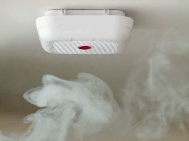 If your smoke alarm starts beeping, don't ignore the warning. 