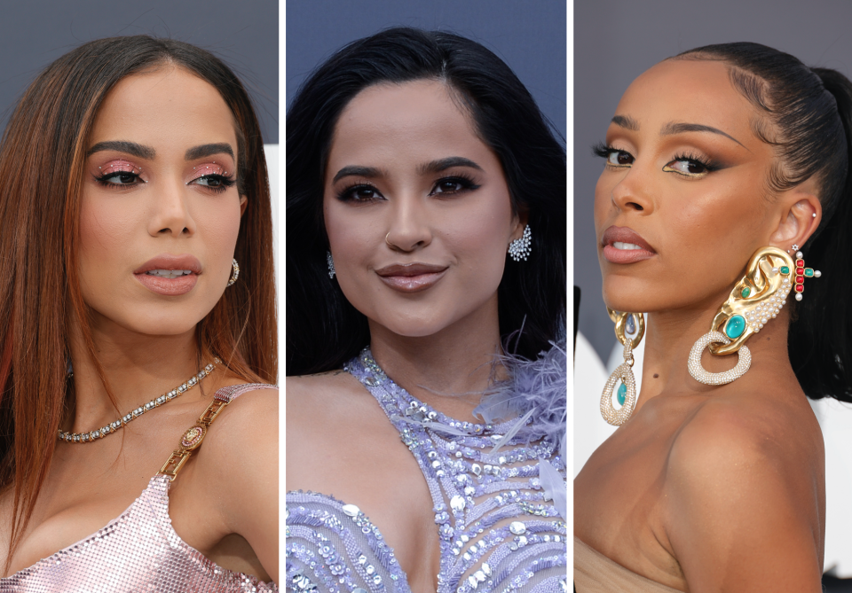 Los mejores looks de belleza en los premios Billboard 2022