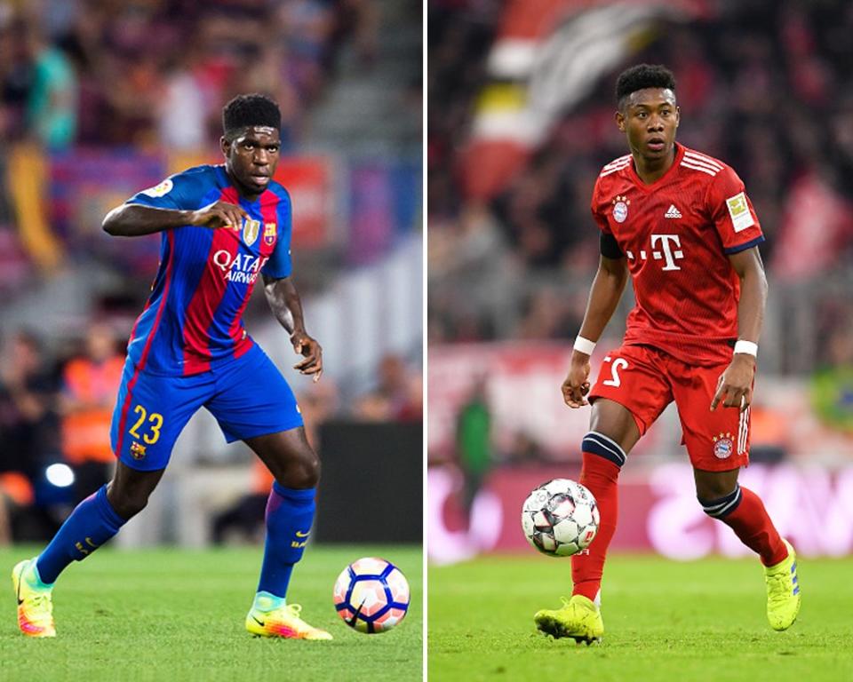 Arsenal transfer news: Samuel Umtiti and David Alaba top Unai Emery’s summer shortlist of five targets