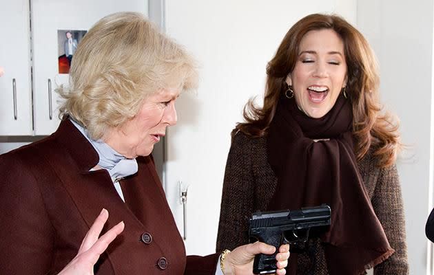 It's thought Camilla has always been jealous of how loved Princess Mary is by the British public. Photo: Getty