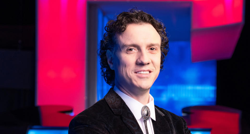 Former contestant Darragh Ennis is the show's new Chaser. (ITV) 