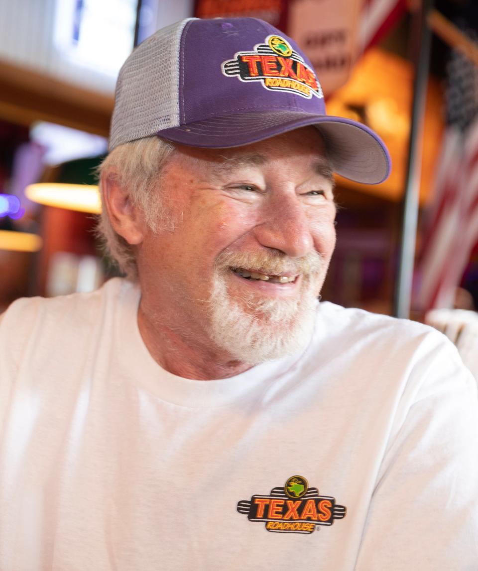 Mike McNamara shares stories of the road while visiting Texas Roadhouse restaurants all over America.