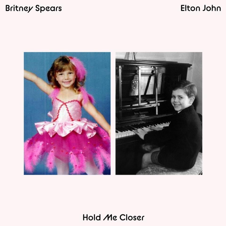 Britney Spears, Elton John, Hold Me Closer Album Cover