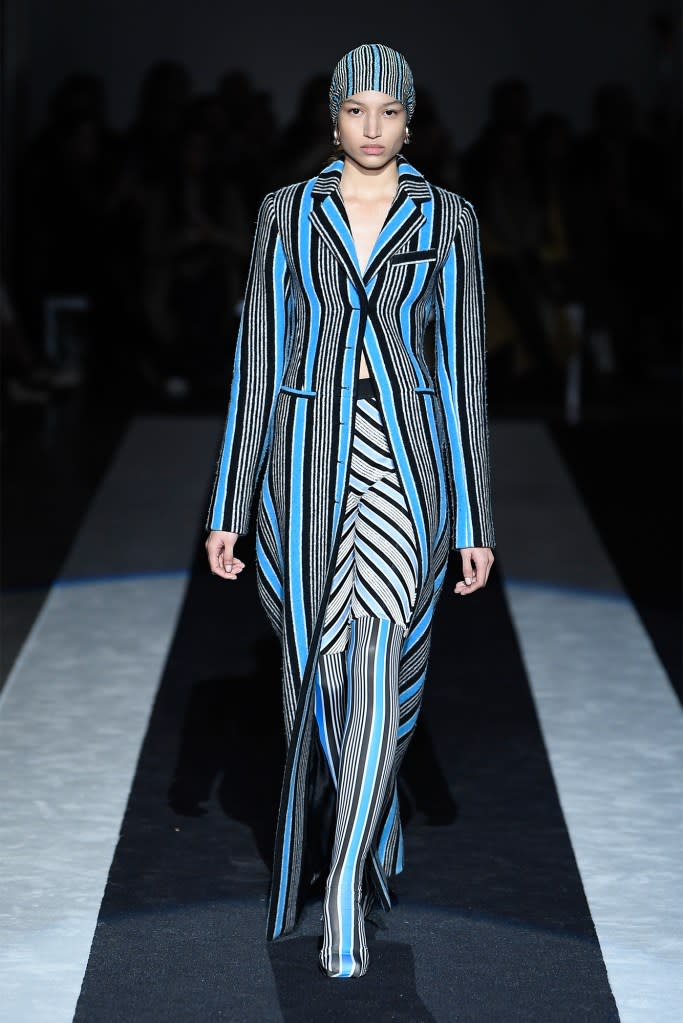 A model at the Missoni RTW Fall 2024 show. WWD via Getty Images