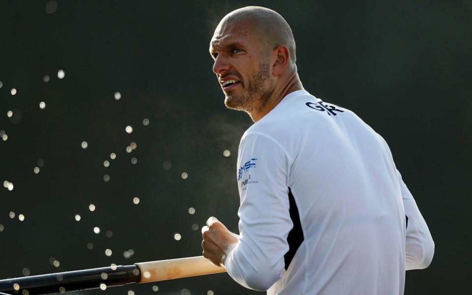 Moe Sbihi rowing for Great Britain - GETTY IMAGES EUROPE