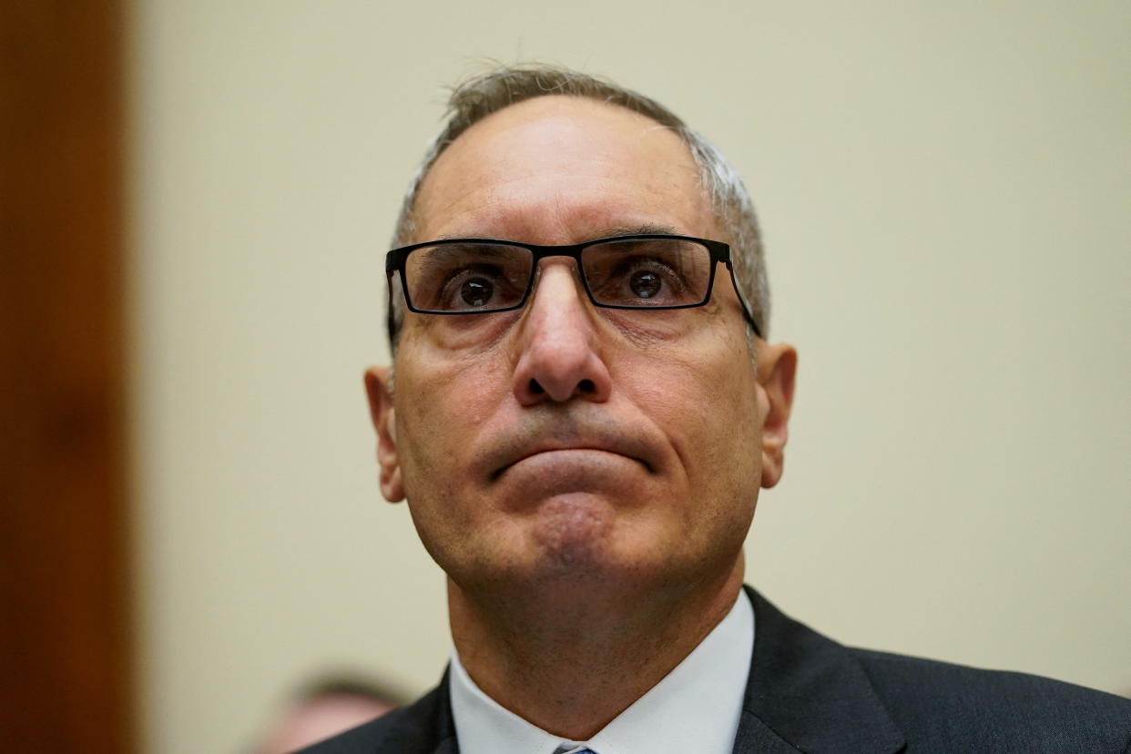 U.S. Bancorp President and CEO Andy Cecere attends a U.S. House Financial Services Committee hearing titled “Holding Megabanks Accountable: Oversight of America’s Largest Consumer Facing Banks” on Capitol Hill in Washington, U.S., September 21, 2022. REUTERS/Elizabeth Frantz