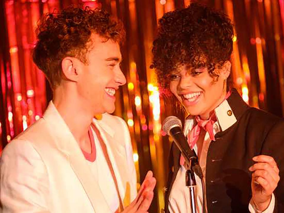 Olly Alexander and Lydia West in It’s a SinChannel 4