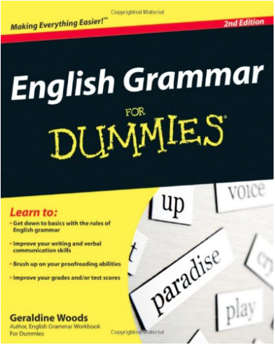 Cover of 'English Grammar for Dummies'