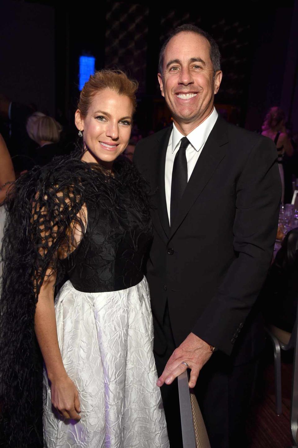 Michael Kovac/Getty Images Jerry and Jessica Seinfeld posing