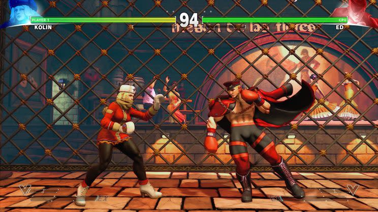 Street Fighter V's remastered Spain stage in the newest update