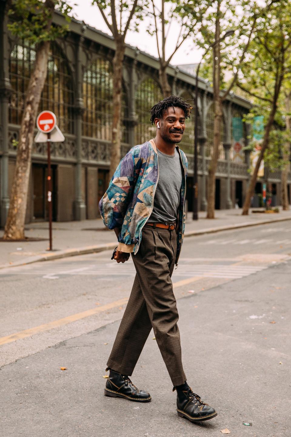 The Best Street Style Photos From the Spring 2022 Menswear Shows in Paris