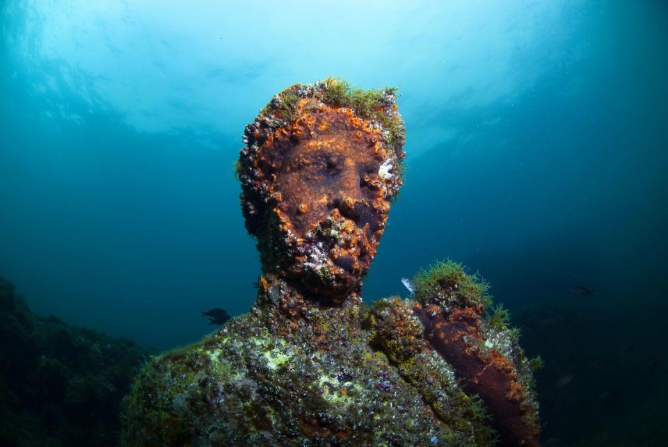 Underwater Roman City