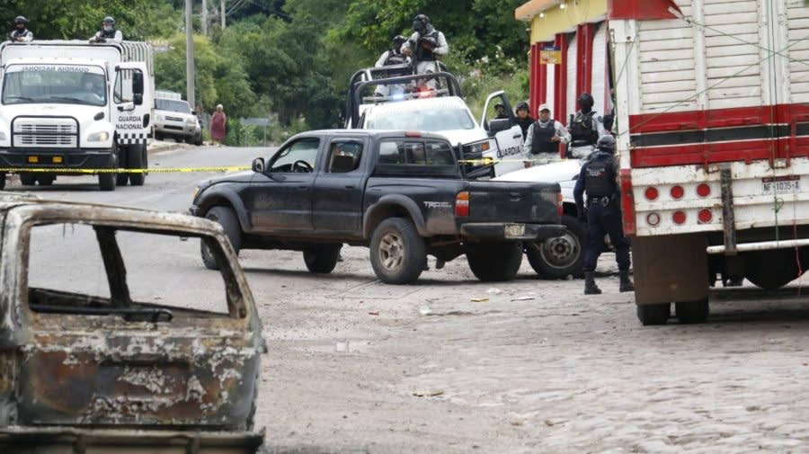 Muertos en Tuzantla, Michoacán