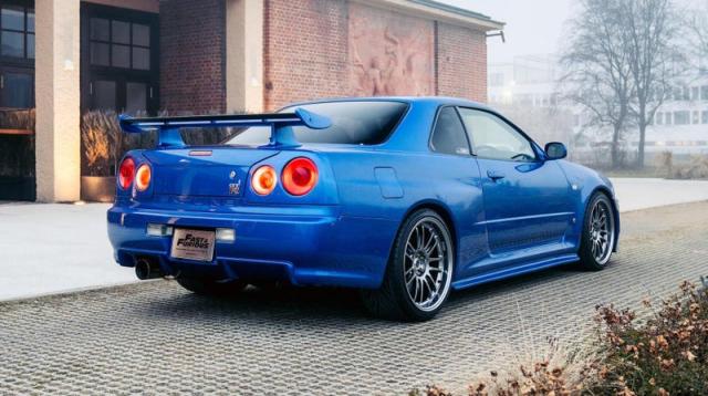 Fast & Furious 4 Nissan Skyline R34 GT-R Breaks Auction Record