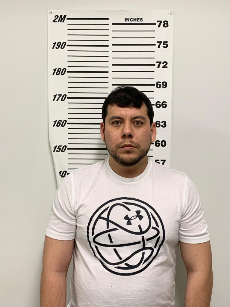 Agents and officers also seized Sergio Peralta’s Mexican passport and expired US visa/border-crossing card. DEA