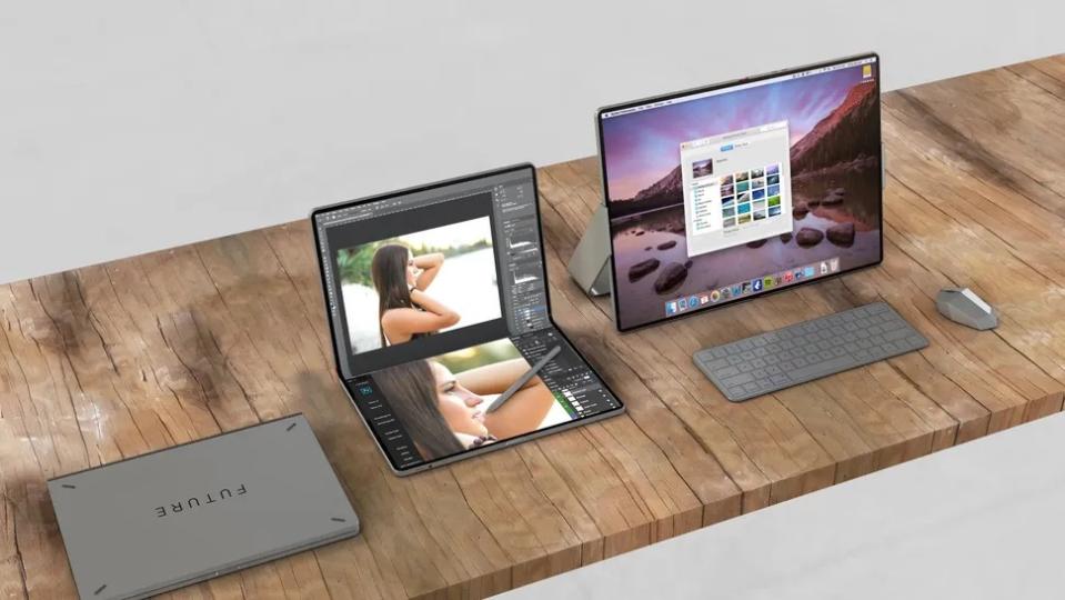 foldable macbook concept