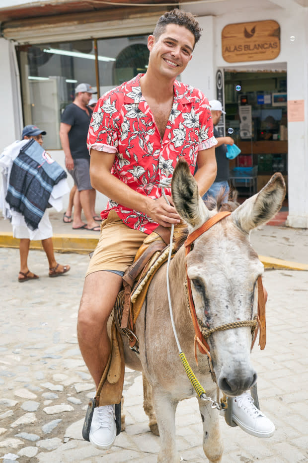 Wells Adams enjoyed his ride on BIP season 8.<p>ABC</p>